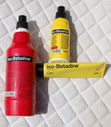 Povidone Iodine solution - Désinfectant pour chevaux